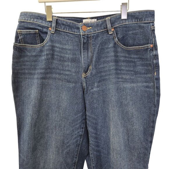 Lane Bryant Mid-Rise Boyfriend Flex Magic Waistband Jeans Size 16 - Picture 5 of 7